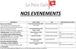 LISTE DES EVENEMENTS n°19 novembre 2025